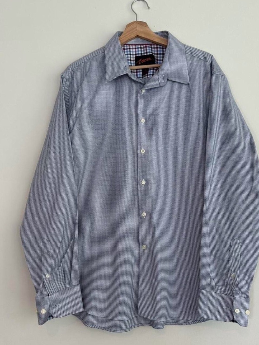 Egara Slim Fit Stretch Non-Iron button-Down Dress Shirt. XL